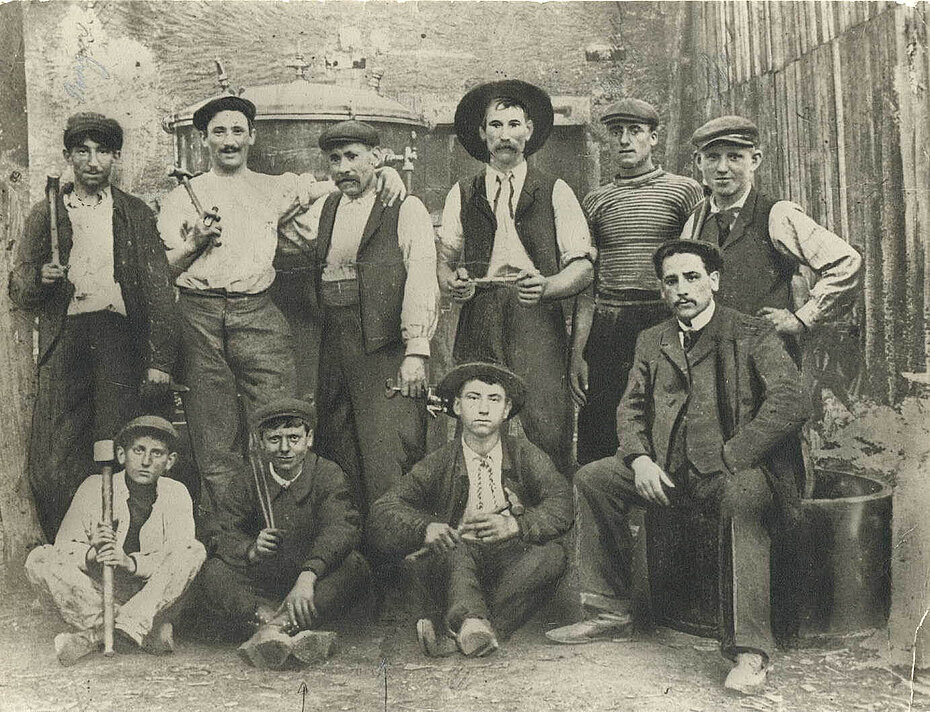1904 – Atelier NORDON Frères, rue des Tanneries à Nancy